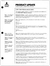 Product Update:Atari BASIC Reference Manual Update Manuals
