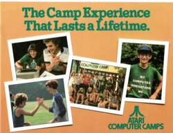 Atari Computer Camp Brochure 1983