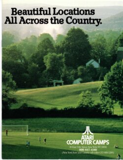 Atari Computer Camp Locations Catalog