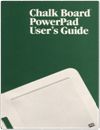 Chalk Board PowerPad User's Guide Manuals