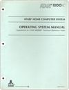 Atari 1200XL Home Computer Operating System Manual  Technical Documents