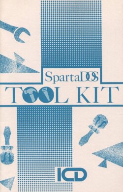 SpartaDOS Tool Kit manual
