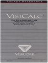 VisiCalc Pocket Reference manual Manuals