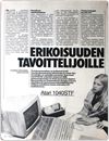 Erikoisuuden Tavoittelijoille Articles