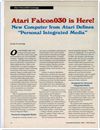 Atari Falcon030 is Here! Articles