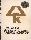Letter Perfect manual Manuals