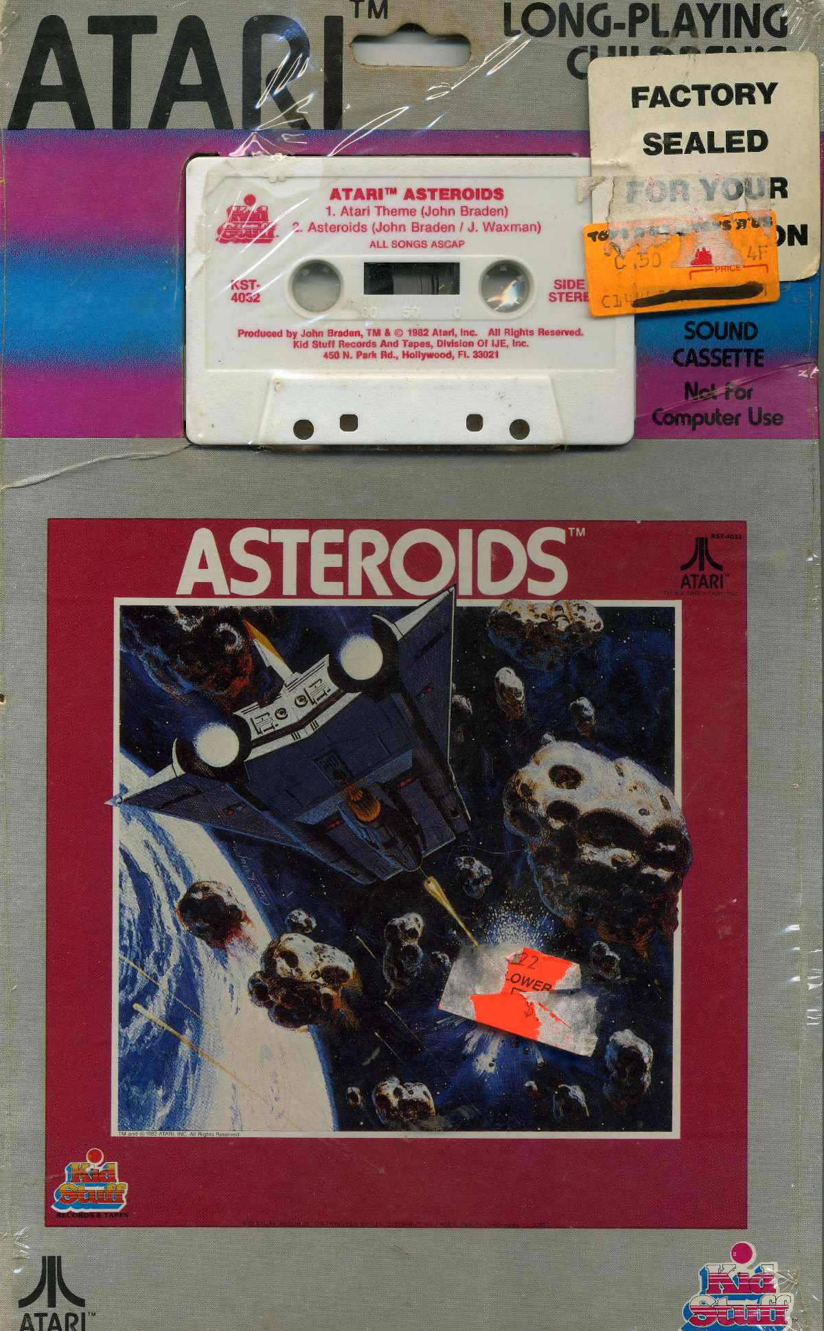 Asteroids Long-Playing Children's Cassette