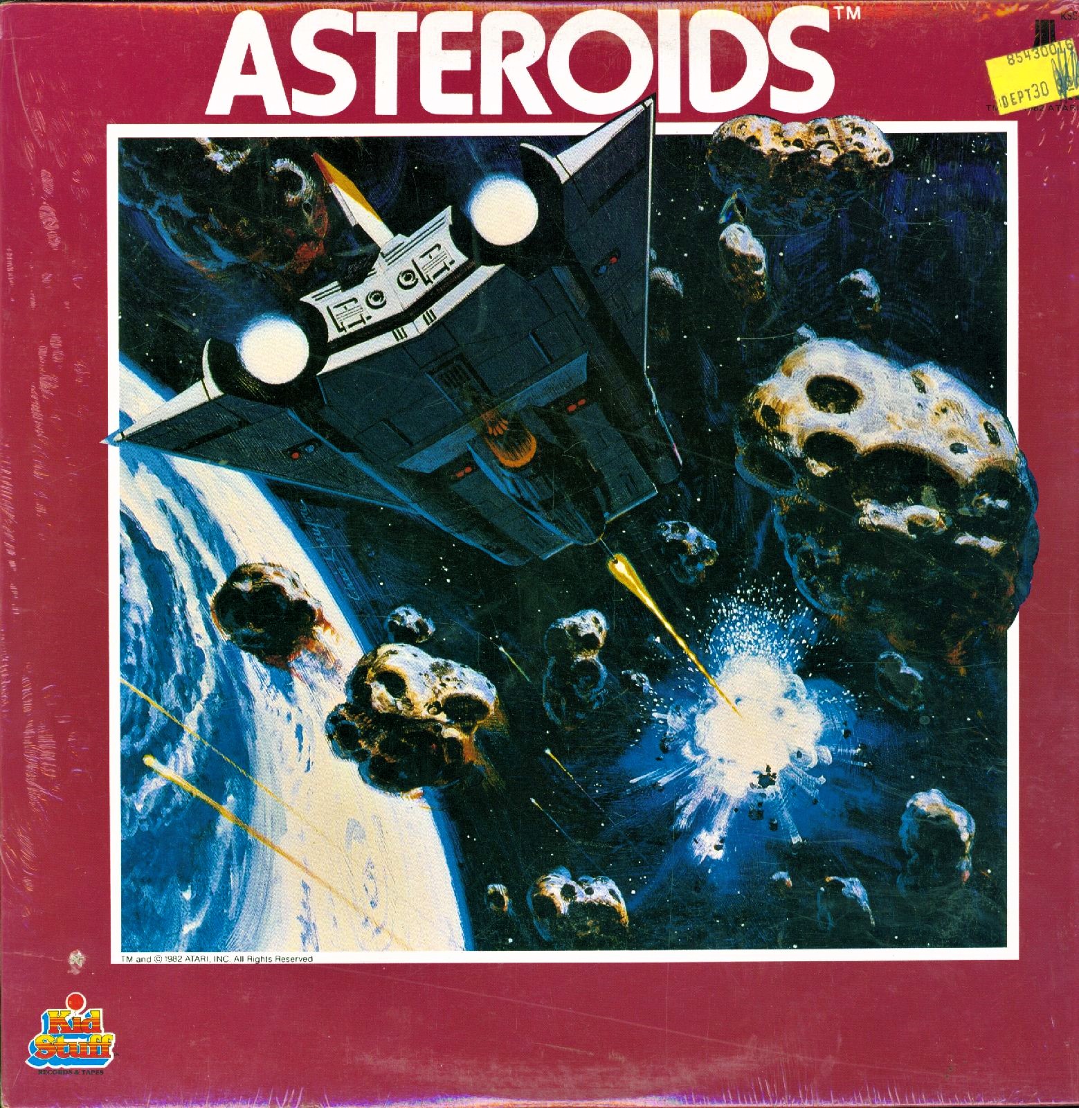 Asteroids Record Front
