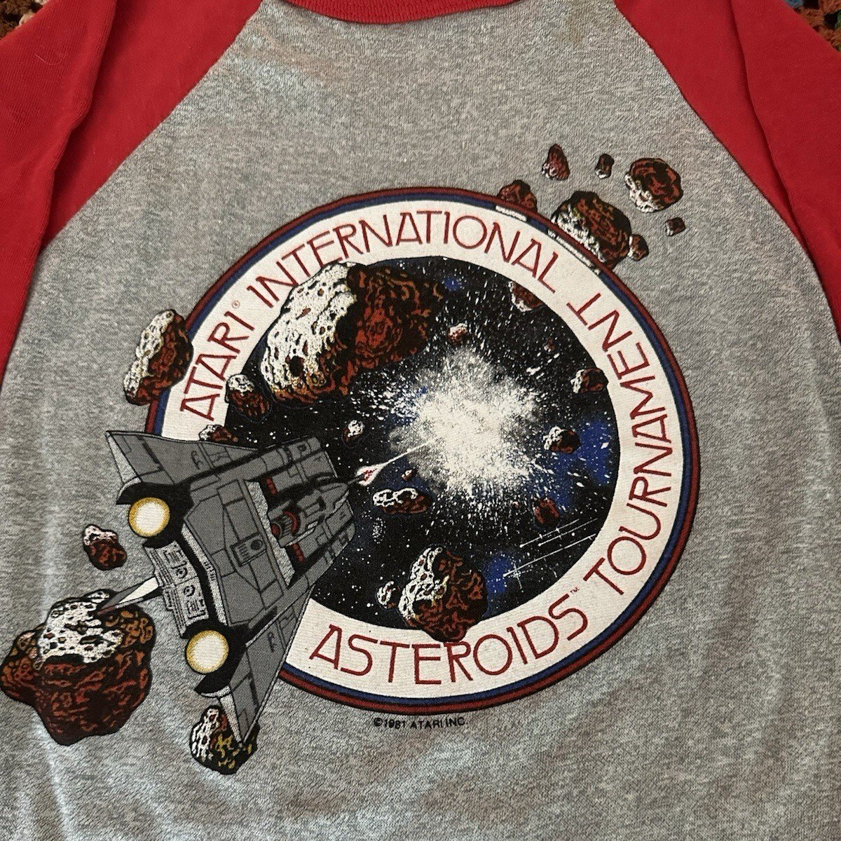 Atari International Asteroids Tournament T-Shirt