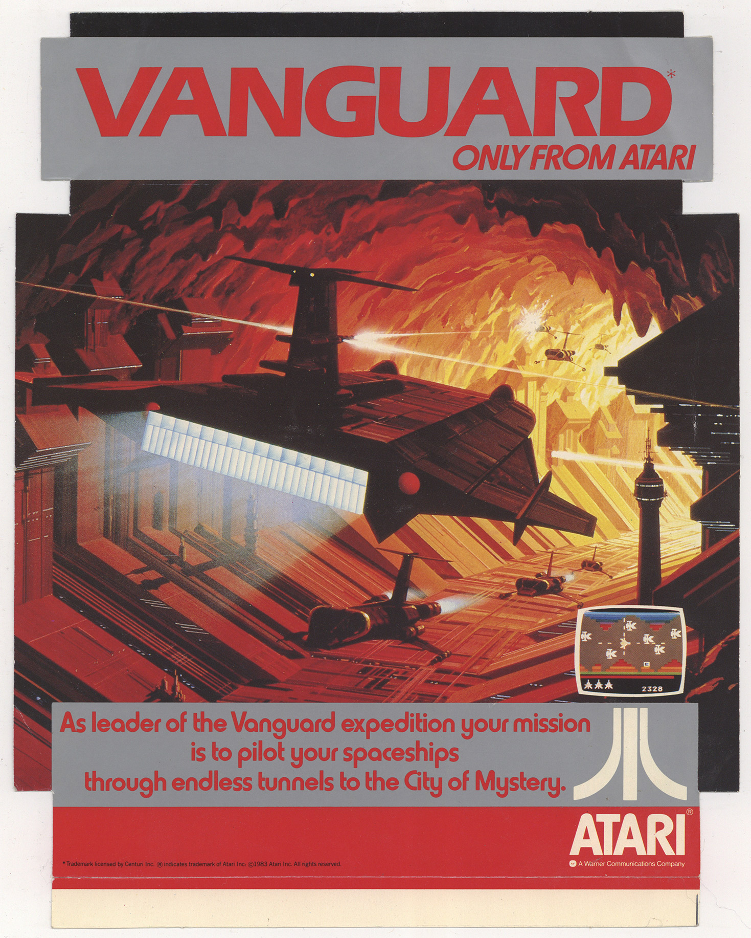 Vanguard - Only From Atari