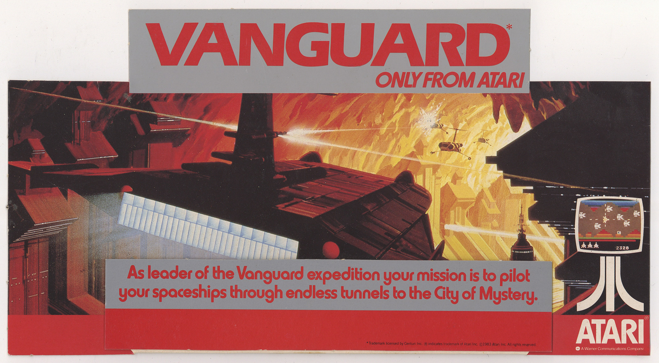 Vanguard - Only From Atari