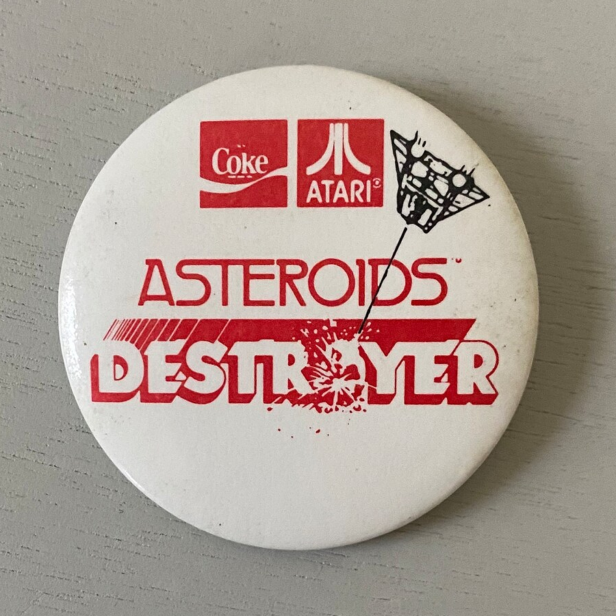 Asteroids Button