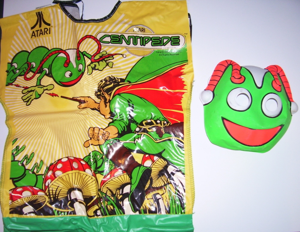 Centipede Costume and Mask Close-Up