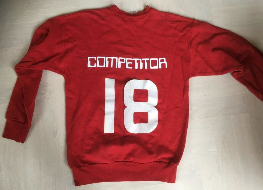 Centipede World Championship Competitor Sweater Back