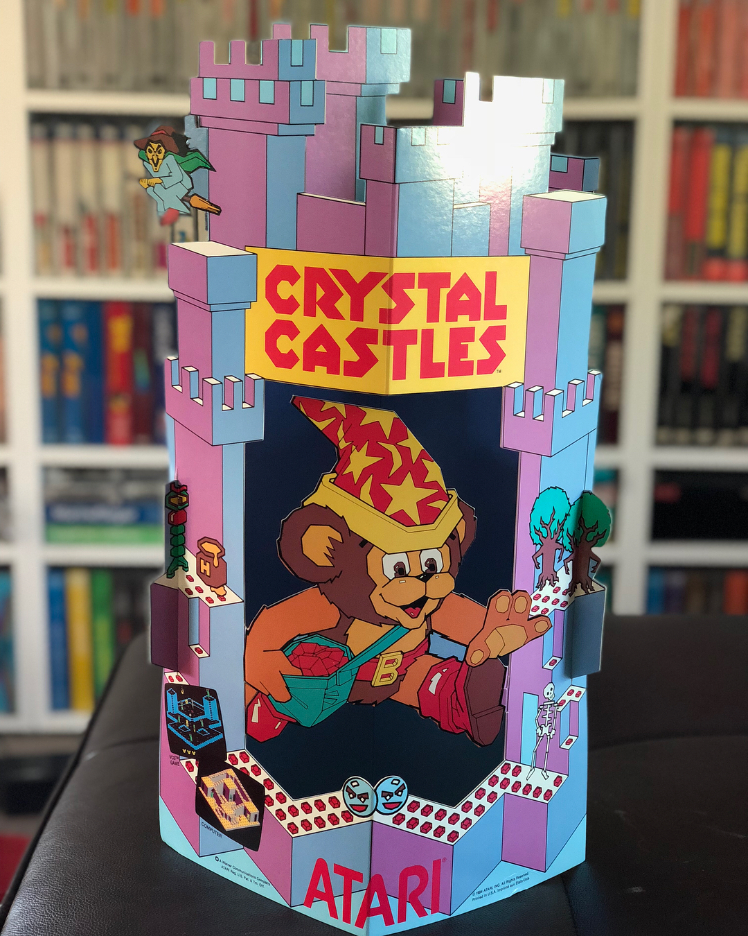 Atari 2600 VCS Crystal Castles : scans, dump, download, screenshots ...
