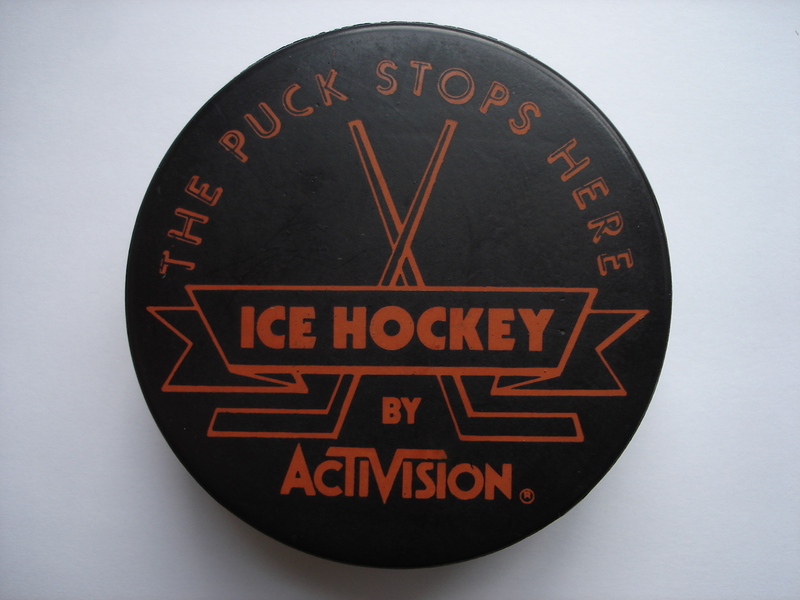 Ice Hockey Puck Front