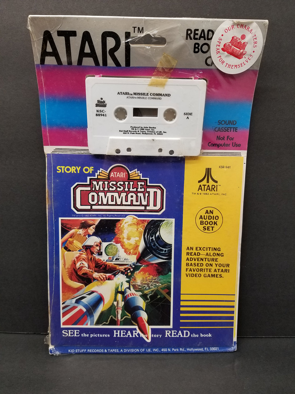 Missile Command Read-Along Book and Cassette