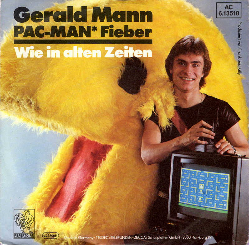 Pac-Man Fieber - Gerald Mann Record Front