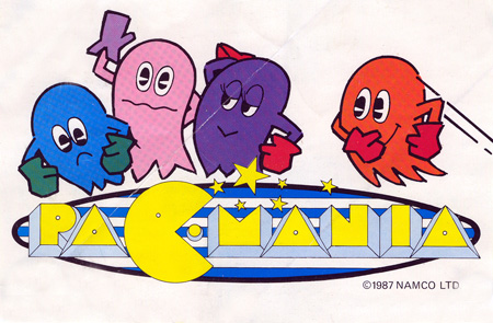 Pac-Mania Sticker