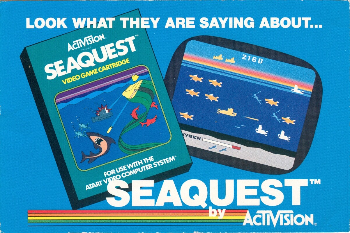 Seaquest Promo Card Front