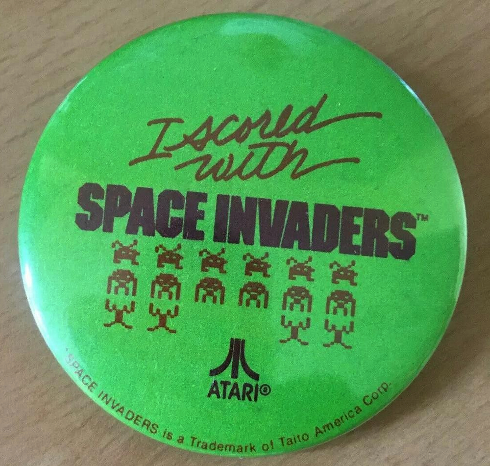 Space Invaders Button