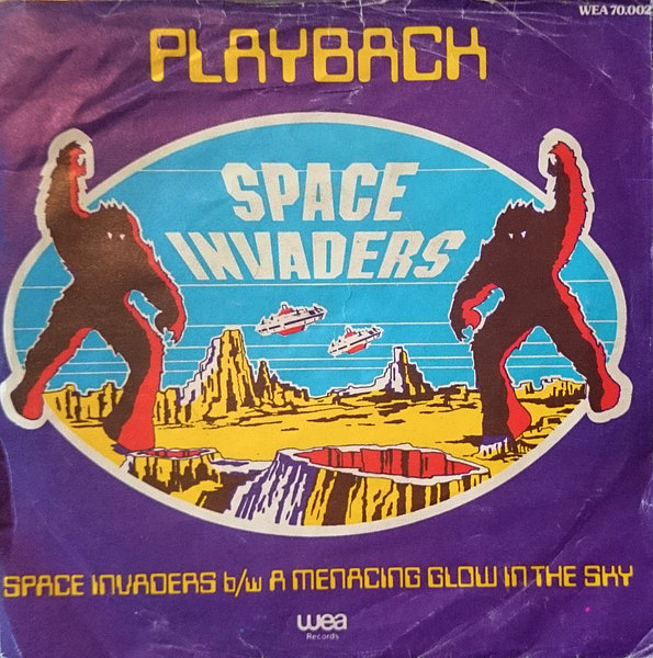 Space Invaders - Playback Record Front