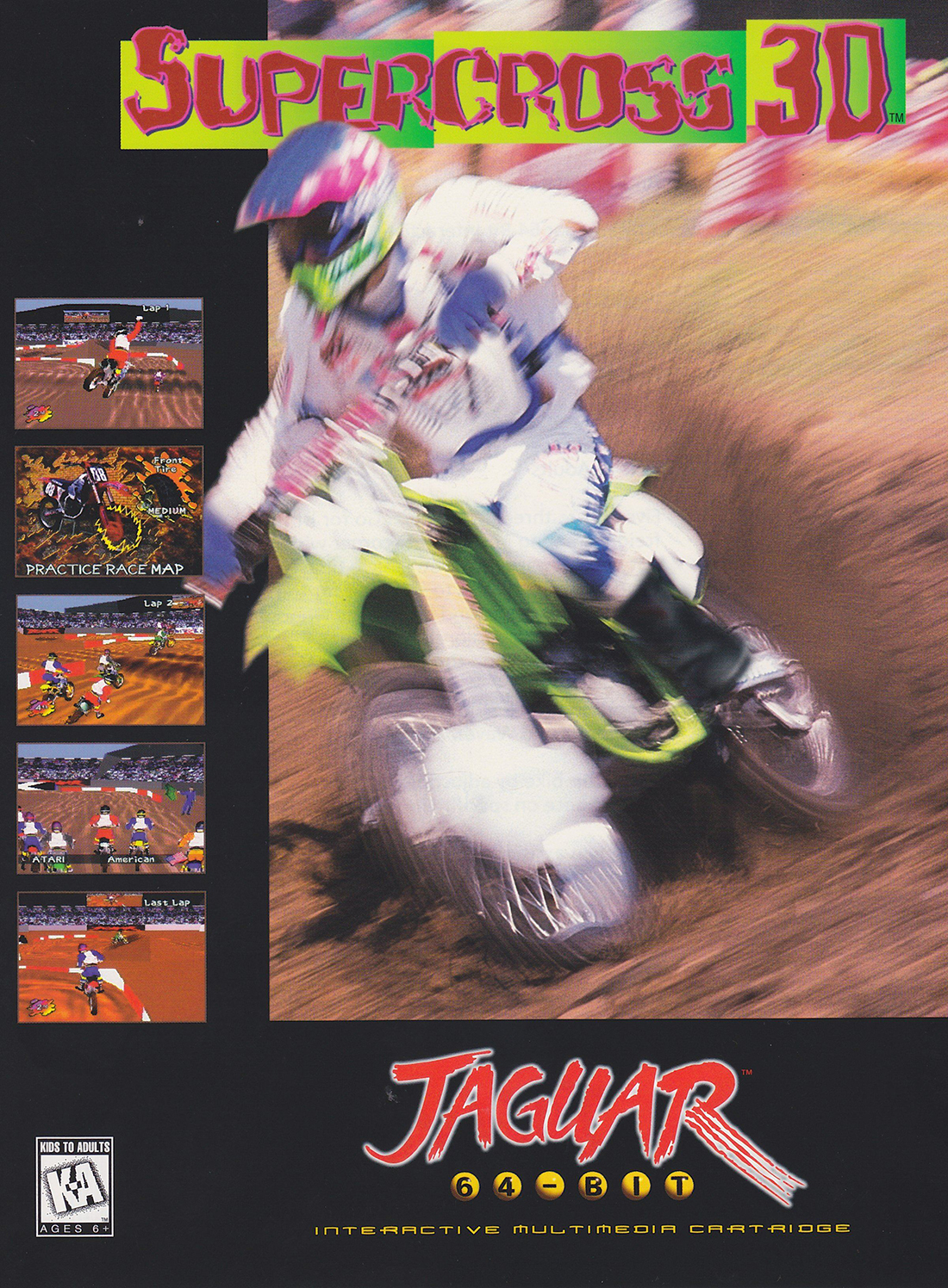 Supercross 3D flyer a