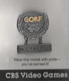 Gorf Medal - Space Cadet Pins / Badges / Medals