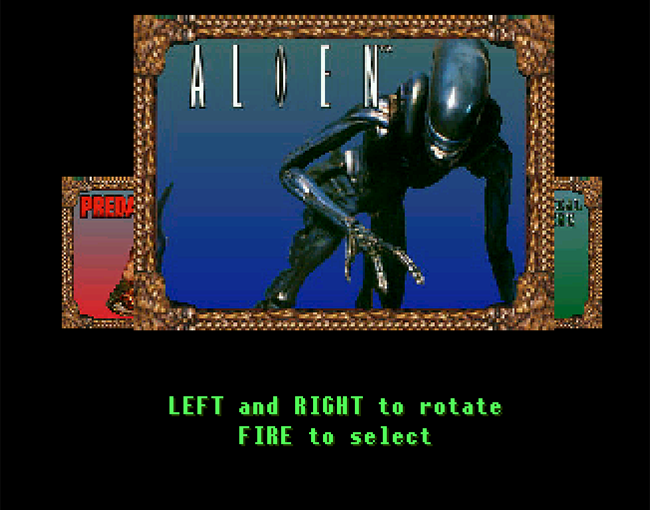 Alien Vs. Predator atari screenshot