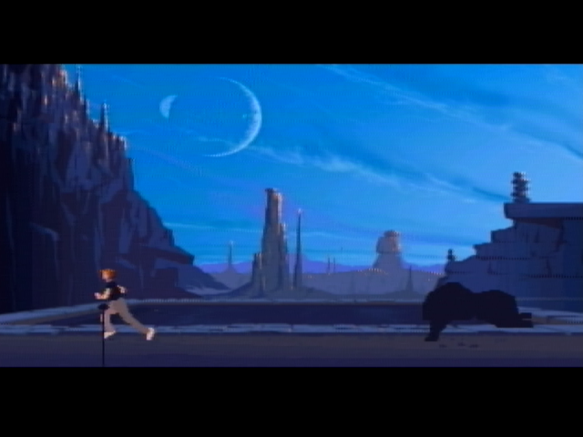 Another World atari screenshot