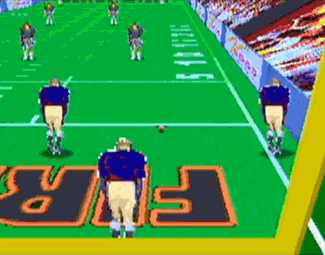 Arena Football atari screenshot