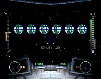 Battlesphere Gold atari screenshot