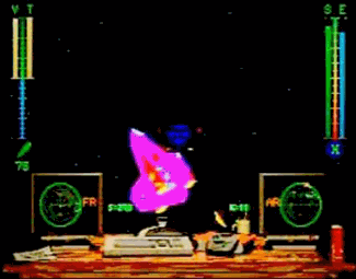 Battlesphere atari screenshot