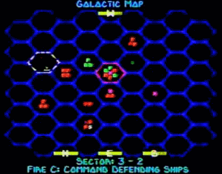 Battlesphere atari screenshot