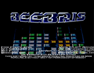 Beebris atari screenshot