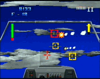 Blue Lightning atari screenshot