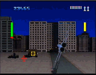 Blue Lightning atari screenshot