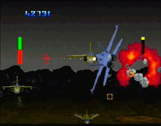 Blue Lightning atari screenshot