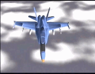 Blue Lightning atari screenshot