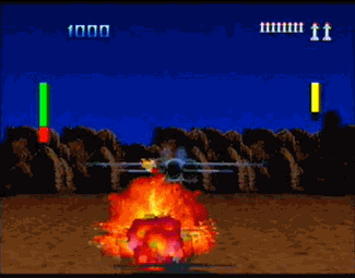 Blue Lightning atari screenshot