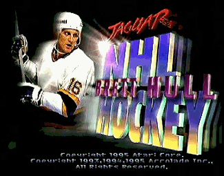 Brett Hull Hockey atari screenshot