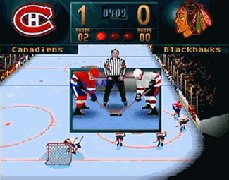 Brett Hull Hockey atari screenshot