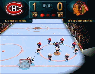 Brett Hull Hockey atari screenshot