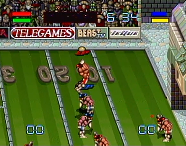 Brutal Sports Football atari screenshot