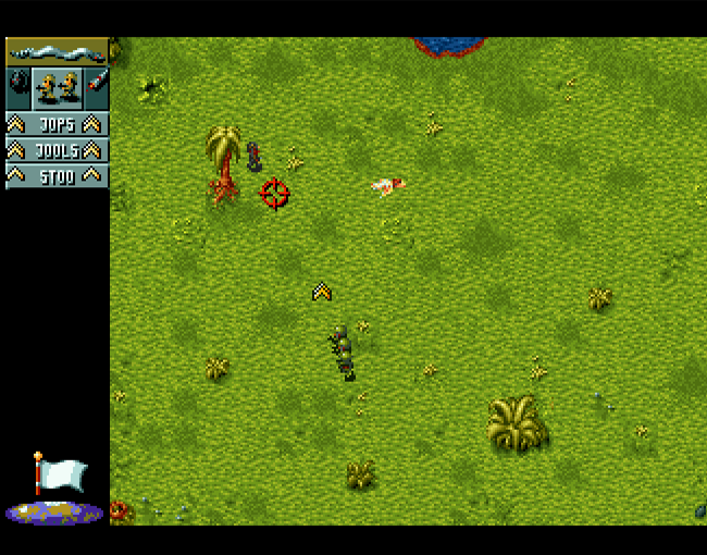 Cannon Fodder atari screenshot