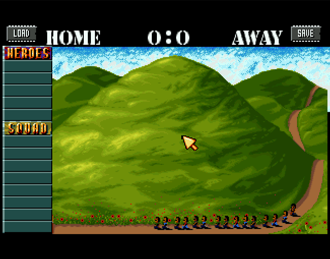 Cannon Fodder atari screenshot