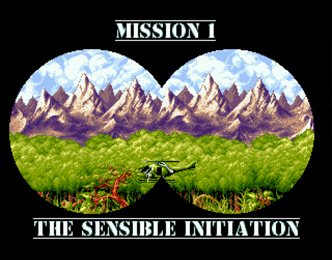 Cannon Fodder atari screenshot