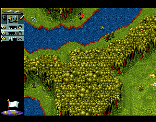 Cannon Fodder atari screenshot