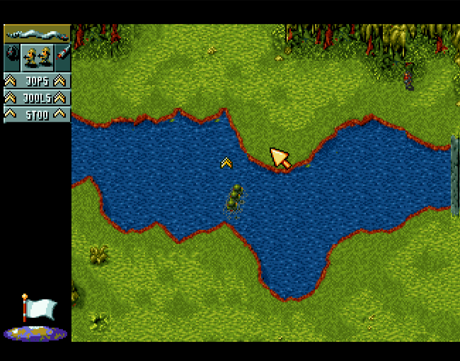 Cannon Fodder atari screenshot