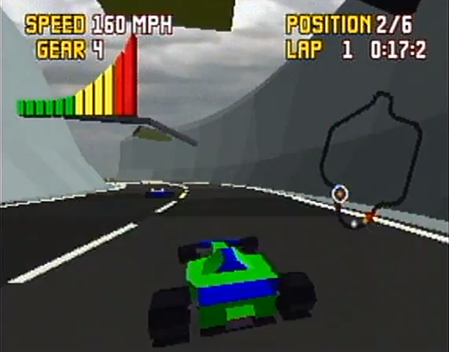 Checkered Flag atari screenshot